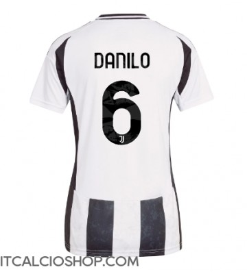 Juventus Danilo Luiz #6 Prima Maglia Femmina 2024-25 Manica Corta